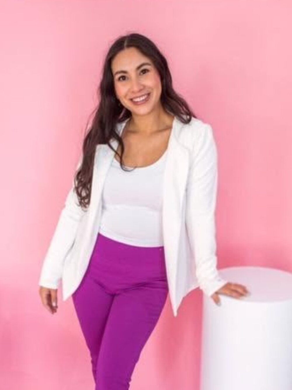 White Lightweight Blazer
